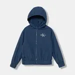Bunda Calvin Klein Jeans modrá barva, IB0IB02091