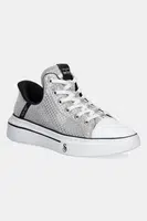 Tenisky Skechers SNOOP ONE DISCO stříbrná barva, 186006