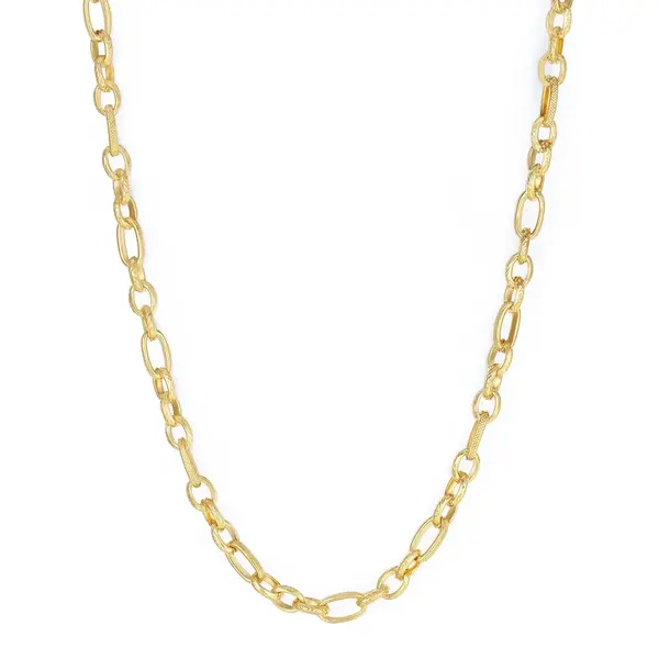 S'Agapõ Dlouhý pozlacený řetízek Chunky SHK22