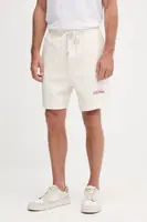 Kraťasy Calvin Klein Jeans pánské, bílá barva, LV04RC224G