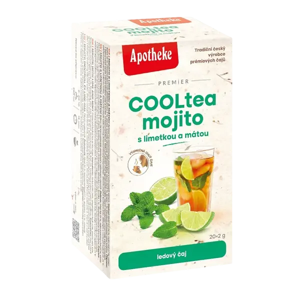 APOTHEKE COOLtea Mojito s limetkou 20 x 2 g