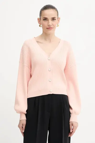 Kardigan Guess HANNA dámský, oranžová barva, W5YR07 Z2ZK2