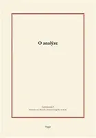 O analýze - Tomáš Holeček