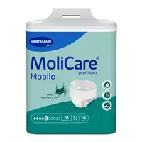 MoliCare Mobile 5 kapek vel. M natahovací kalhotky 14 ks
