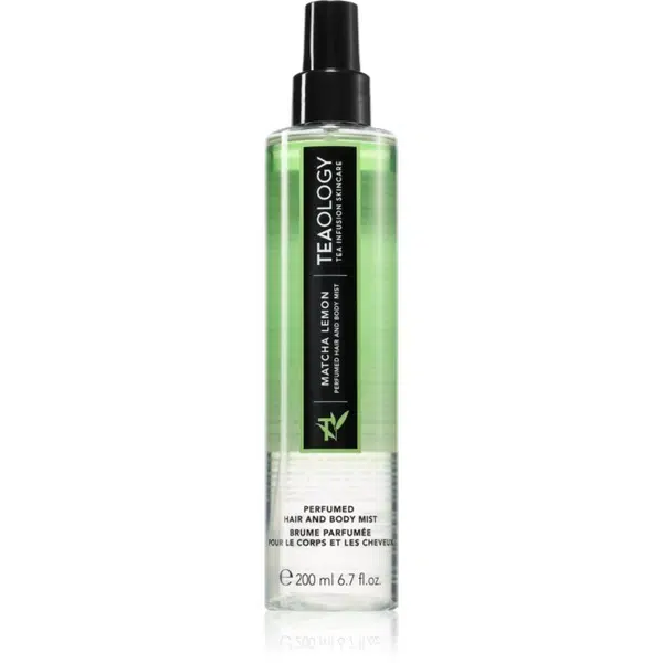 Teaology Body Mist Lemon Matcha Tea tělový sprej s matchou citrus 200 ml
