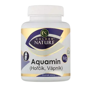 GOLDEN NATURE Aquamin (Vápník+Hořčík) 100 kapslí