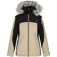 LOAP OKIDASA Dámska lyžiarska bunda, béžová, veľkosť