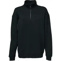 Roxy ESSENTIAL ENERGY HALF ZIP Dámska mikina, čierna, veľkosť