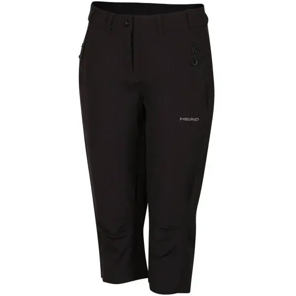 Head LODA Dámske outdoorové 3/4 nohavice, čierna, veľkosť