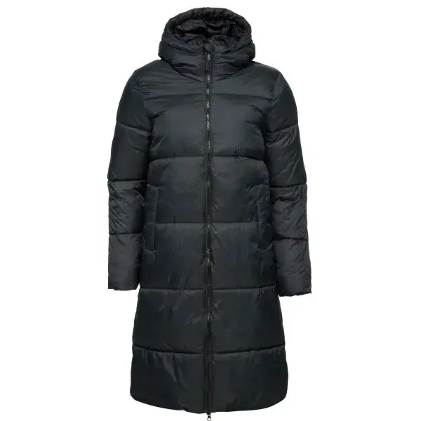 4F DOWN JACKET Dámsky kabát, čierna, veľkosť