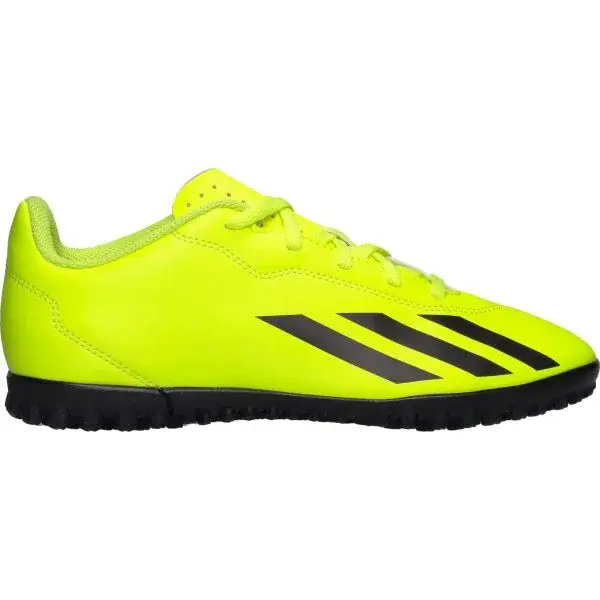 adidas X CRAZYFAST CLUB TF J Detské turfy, žltá, veľkosť 36 2/3