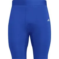 adidas TF SHO TIGHT Pánske spodné šortky, modrá, veľkosť XXS