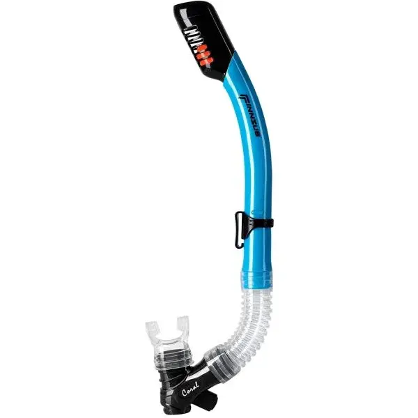 FINNSUB CORAL JR Detský potápačský šnorchel, modrá, veľkosť