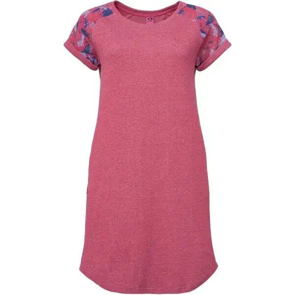 LOAP ECNA Dámske šaty, ružová, veľkosť