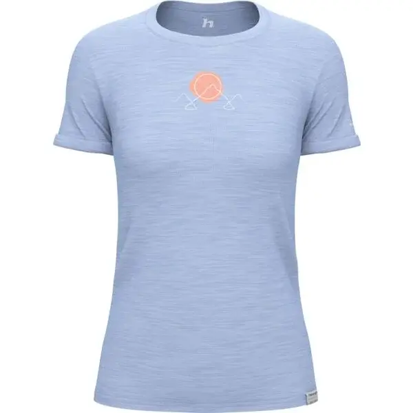 Hannah SELIA II Dámske tričko, svetlomodrá, veľkosť