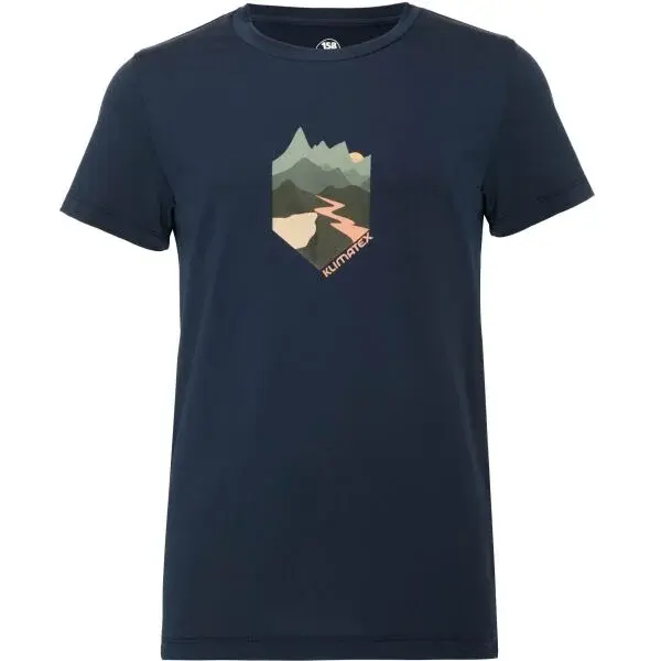 Klimatex TEOFIL Detské  funkčné tričko, tmavo modrá, veľkosť