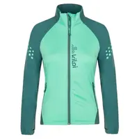 KILPI NORDIM Dámska bežecká bunda, tmavo zelená, veľkosť