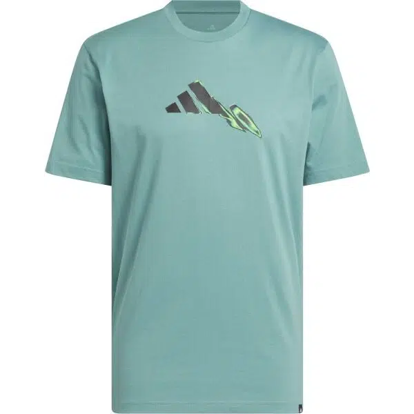 adidas M LIGHT MVMT TEE Pánske tričko, zelená, veľkosť