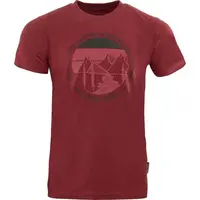 ALPINE PRO BREGAR Pánske tričko, červená, veľkosť