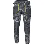 CERVA SHELDON CAMOU Pánske pracovné nohavice, tmavo sivá, veľkosť