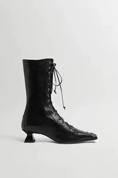 Kožené členkové topánky Miista Emile