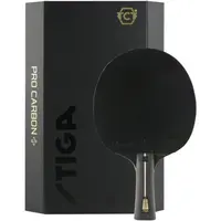 Stiga PRO CARBON+ 5 STAR Raketa na stolný tenis, čierna, veľkosť