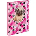 BAAGL LABKY Obal na školské zošity A4, ružová, veľkosť