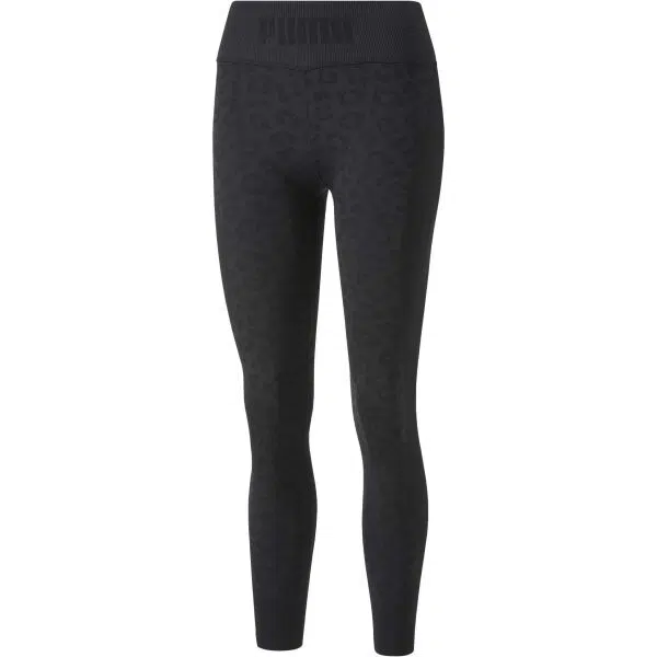 Puma FORMKNIT SEAMLESS HIGH WAIST 7/8 TIGHT Dámske legíny, čierna, veľkosť