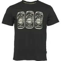 BLEND REGULAR FIT Pánske tričko, čierna, veľkosť