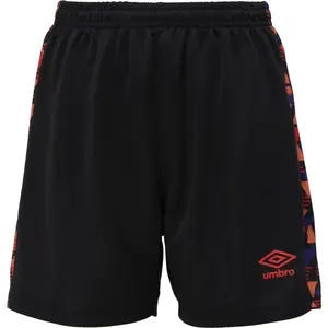 Umbro FORMATION KNIT SHORT - JNR Detské športové kraťasy, čierna, veľkosť XL