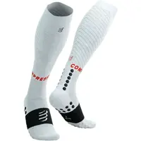 Compressport FULL SOCKS RECOVERY Kompresné podkolienky, biela, veľkosť