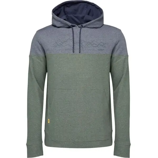 LOAP ECVON Pánska mikina, zelená, veľkosť