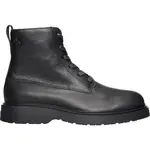 Calvin Klein COMBAT ESS LACE UP ZIP BOOT LTH Pánska členková obuv, čierna, veľkosť