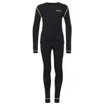 Klimatex ROKI Komplet  detskej funkčnej spodnej bielizne, čierna, veľkosť
