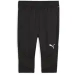 Puma TEAMFINAL TRAINING 3/4 PANTS Pánske futbalové 3/4 elastické nohavice, čierna, veľkosť