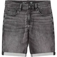 CELIO BOKNITBM Pánske džínsové krátke nohavice, sivá, veľkosť