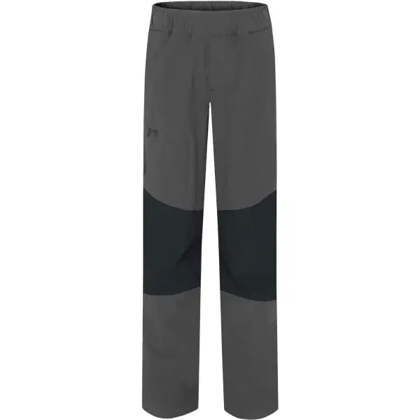 Hannah LUIGI JR Detské outdoorové nohavice, tmavo sivá, veľkosť 122-128