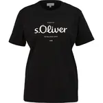 s.Oliver RL T-SHIRT Tričko, čierna, veľkosť