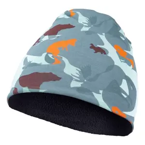 FLLÖS ANIMAL Detská čiapka, tyrkysová, veľkosť