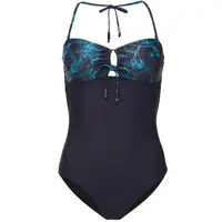 AQUOS MONJA Dámske jednodielne plavky, tmavo modrá, veľkosť