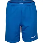 Nike DRI-FIT PARK 3 JR TQO Chlapčenské futbalové šortky, modrá, veľkosť