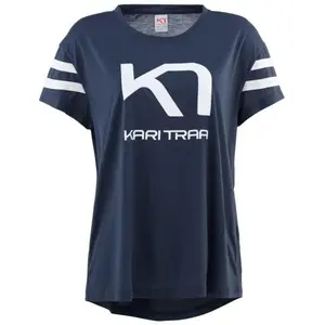 KARI TRAA VILDE Dámske tričko, tmavo modrá, veľkosť