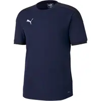 Puma TEAM FINAL 21 TRAINING JERSEY Pánske tričko, tmavo modrá, veľkosť