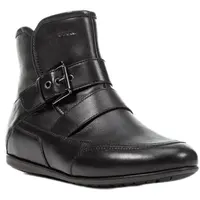 Geox D NEW MOENA Dámska členková obuv, čierna, veľkosť