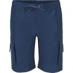 Bula JR MACK CARGO Detské ripstopové krátke nohavice, modrá, veľkosť 10Y