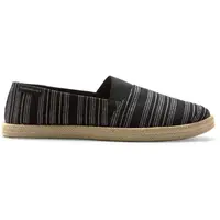Quiksilver ESPADRILLED Pánska slip-on obuv, čierna, veľkosť 40