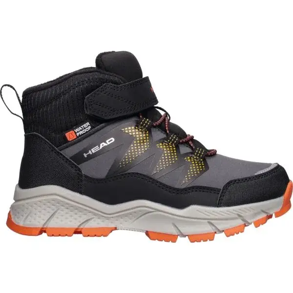 Head NEWSON WP Detská treková obuv, čierna, veľkosť
