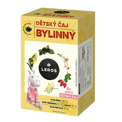 LEROS Dětský čaj bylinný 20 sáčků