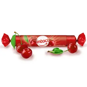 INTACT Hroznový cukr s vitamínem C třešeň 40 g