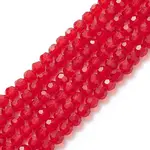 Transparent Glass Bead Strands